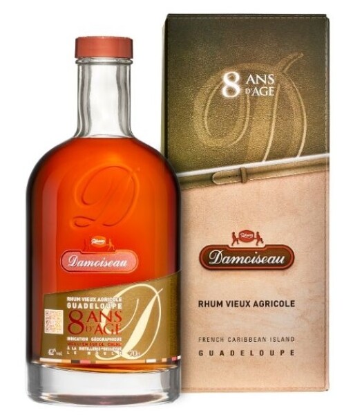 Damoiseau Vieux Rhum 8y 42% 0,7 l (tuba)