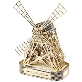 Wooden City 3D mechanické puzzle - Mlýn WR307