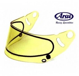 Pexi Arai GP-5 2D, Dual Pane Yellow + Antifog - Žlutá
