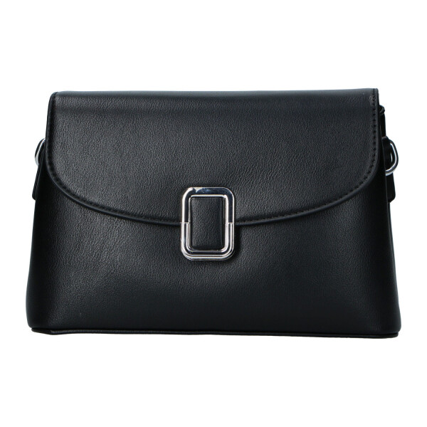 Stylová dámská koženková kabelka Ethel, černá