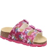 Dívčí korkové pantofle FOOTBAD Pink/Multicolored Superfit 1-800113-5690 - 35
