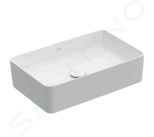 VILLEROY & BOCH - Collaro Umyvadlo na desku, 560x360 mm, CeramicPlus, alpská bílá 4A2056R1