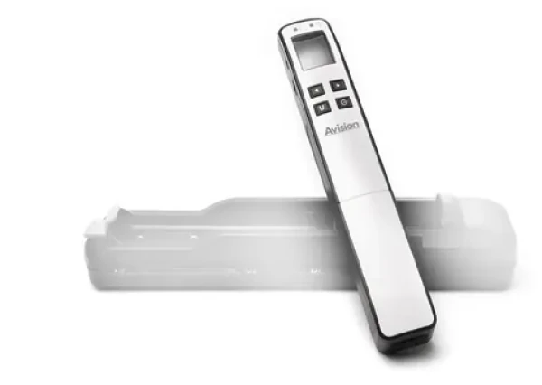 Avision MiWand 2 Wi-Fi Pro černá / Ruční skener dokumentů / WiFi / 300x1200 DPI / LCD displej / Li-Ion baterie (000-0783B-01G)