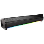 Technaxx MusicMan Mini Soundbar BT-X54 / Bluetooth reproduktor / 2x 5W / BT 5.1 / FM / USB / MicroSD / AUX-IN / černá (TX0536)