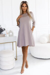 Dámské šaty 579-1 - NUMOCO béžová L/XL