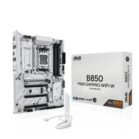 ASUS B850 MAX GAMING WIFI bílá / B850 / 4x DDR5 / 1x 2.5GLAN / Wi-Fi 6 / ATX (90MB1M10-M0EAY0)