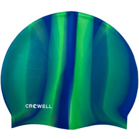 Crowell Multi Flame silikonová plavecká čepice Barva 12 NEPLATÍ