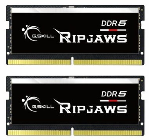 G.Skill Ripjaws 32GB (2x 16GB) 5600MHz / DDR5 / CL46 / SO-DIMM / 1.1V / XMP 3.0 (F5-5600S4645A16GX2-RS)