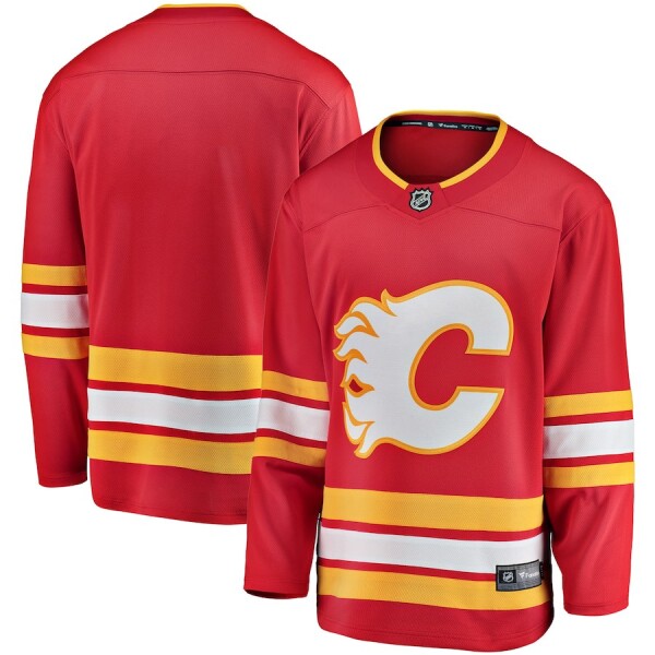 Fanatics Pánský Dres Calgary Flames Breakaway Alternate Jersey Velikost:
