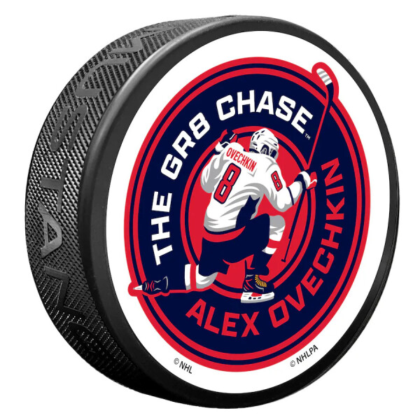 Mustang Puk Alex Ovechkin #8 Washington Capitals NHL The GR8 Chase Hockey Puck