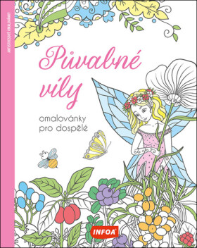 Půvabné víly - Omalovánky pro dospělé