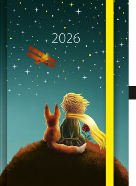 Týdenní diář 2026 - Art Malý princ s gumičkou (A5)