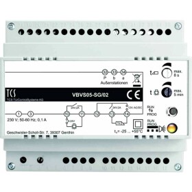TCS TÜR Control TCS Tür Control příslušenství domovní telefon vícebarevná, VBVS05-SG/02