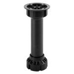 SCILM noha rektifikační 280R270/150mm černá (82757)