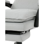 Kancelářské křeslo, synchronní mechanismus, stříbrná látka, KA-Y350 SIL