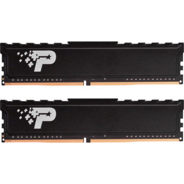 Patriot Signature Premium 16GB (2x8GB) 3200 MHz černá / DDR4 / Non-ECC / Unbuffered / CL22 / 1.2 V (PSP416G3200KH1)