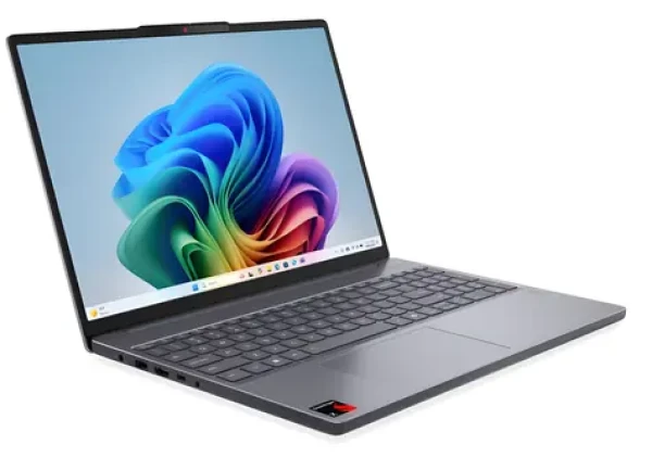 Lenovo IdeaPad Slim 3 15Q8X10 šedá / 15,3" WUXGA / Snapdragon X (X1-26-100) / 8GB / 512GB SSD / Adreno / W11H (83N3008WCK)
