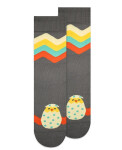 Unisex ponožky Wola U04.156 Happy Easter 35-46 námořnictvo 35-38