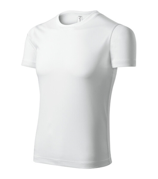 Pixel tričko unisex bílá 3XL