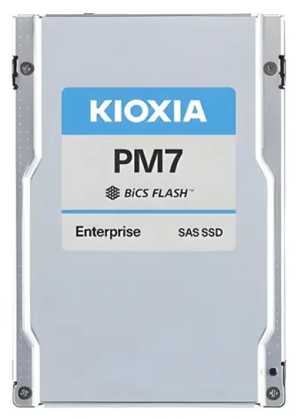 Kioxia PM7-R 15,38TB / SSD disk / 2,5" SAS 24Gb/s / Self-Encrypting Drive (KPM7VRUG15T3)