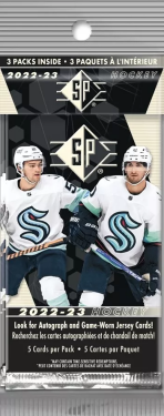 Hokejové Karty NHL 2022-23 Upper Deck SP Hanger Balíček