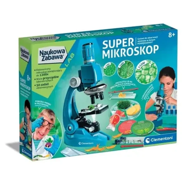 Clementoni Scientific Fun Super Microscope