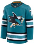 Fanatics Pánský dres San Jose Sharks NHL Macklin Celebrini #71 Premium Home Velikost: 46 (S)