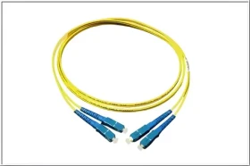 Good Connections žlutý / Optický patch kabel / SC/SC / Duplex / Singlemode OS2 9/125 µm / 2 m (LW-902SC)