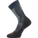 VOXX Ponožky dětské thermo ETREXÍK sportovní TMAVĚ ŠEDÉ 35-38 102896