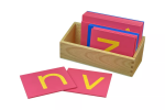 Moyo Montessori Moyo Montessori Hmatová písmena (tiskací písmo - malé - americká norma)