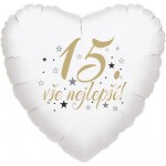 15. narozeniny balónek srdce Balonky.cz 15. narozeniny balónek srdce Balonky.cz