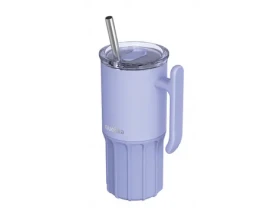 Quokka Nerezový termohrnek s brčkem Umi Lavender 720 ml (40094QO)