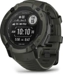 Garmin Instinct 2X Solar 50mm Moss / chytré hodinky / GPS / BT / 10 ATM / měření denní aktivity / solární dobíjení (010-02805-05)