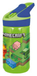 Minecraft Láhev s pítkem 480ml, Ecozen