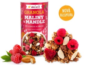 Mixit Granola z pece Maliny a mandle 440g