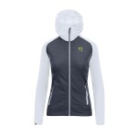 KARPOS W Ambrizzola Full-Zip Hoodie, Ombre Blue/Bright White velikost: S