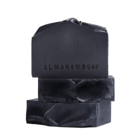 Almara Soap Přírodní mýdlo Black As My Soul, šedá barva