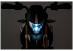 Mamido Dětská elektrická motorka Aprilia černá