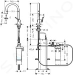 GROHE - Solido Set předstěnové instalace, klozetu Bau Ceramic a sedátka Slim softclose, tlačítka Sail, chrom/bílá 39900000