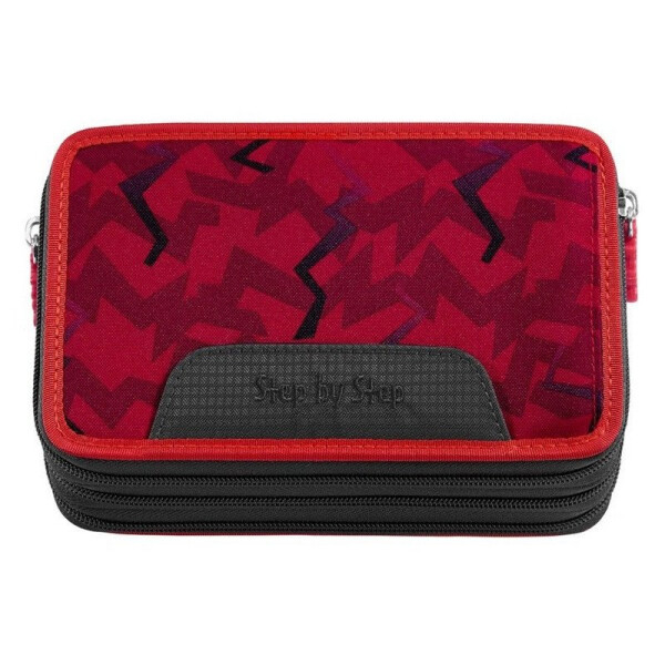 Vybavený třípatrový penál Step by Step XXL,Monster Truck Rocky