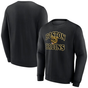 Fanatics Pánská Mikina Boston Bruins Fleece Crew Velikost: