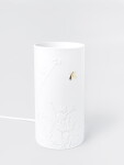Räder Porcelánová stolní lampa Flower, bílá barva, porcelán