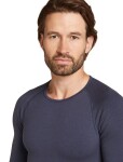 Pánské merino tričko s dlouhým rukávem ICEBREAKER Mens 260 Zoneknit Seamless LS Crewe, Graphite velikost: M