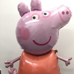 Prasátko Peppa chodící balónek 91 cm x 121 cm Amscan Prasátko Peppa chodící balónek 91 cm x 121 cm Amscan