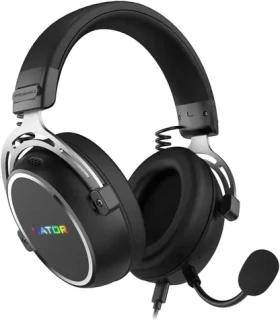 Hator ESH50 Hypergang 3 USB černá / Herní sluchátka s mikrofonem / Hi-Res / 10-44000Hz / USB-A/USB-C / RGB (ESH50)