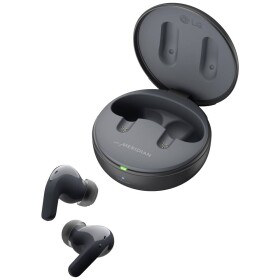 LG Electronics TONE Free DT90Q špuntová sluchátka Bluetooth® stereo černá Potlačení hluku, Redukce šumu mikrofonu headset, Nabíjecí pouzdro