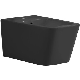 CERANO - Bidet závěsný Forte - černá matná - 51x36 CER-538756