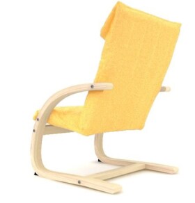 BRADOP Dětské pohupovací křesílko ADÁMEK R070 - 027 ORANŽOVÉ R070-S-027