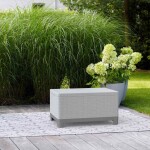 KETER SCANDI BOX stůl - Ash grey/Storm grey
