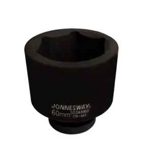 JONNESWAY Nástrčná hlavice úderová 6-hranná 1" 46mm / CR-MO (JS03A8146)